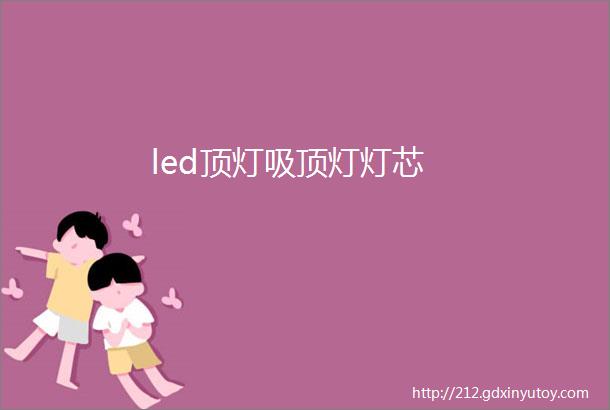 led顶灯吸顶灯灯芯