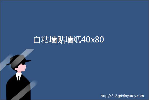 自粘墙贴墙纸40x80