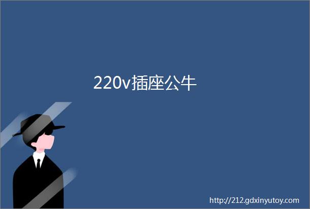 220v插座公牛